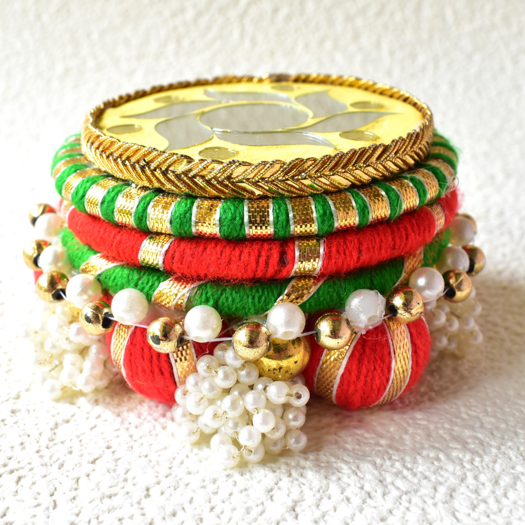 Traditional Dev Aasan for Pooja – Handmade Base for Idols & Mandir Decor