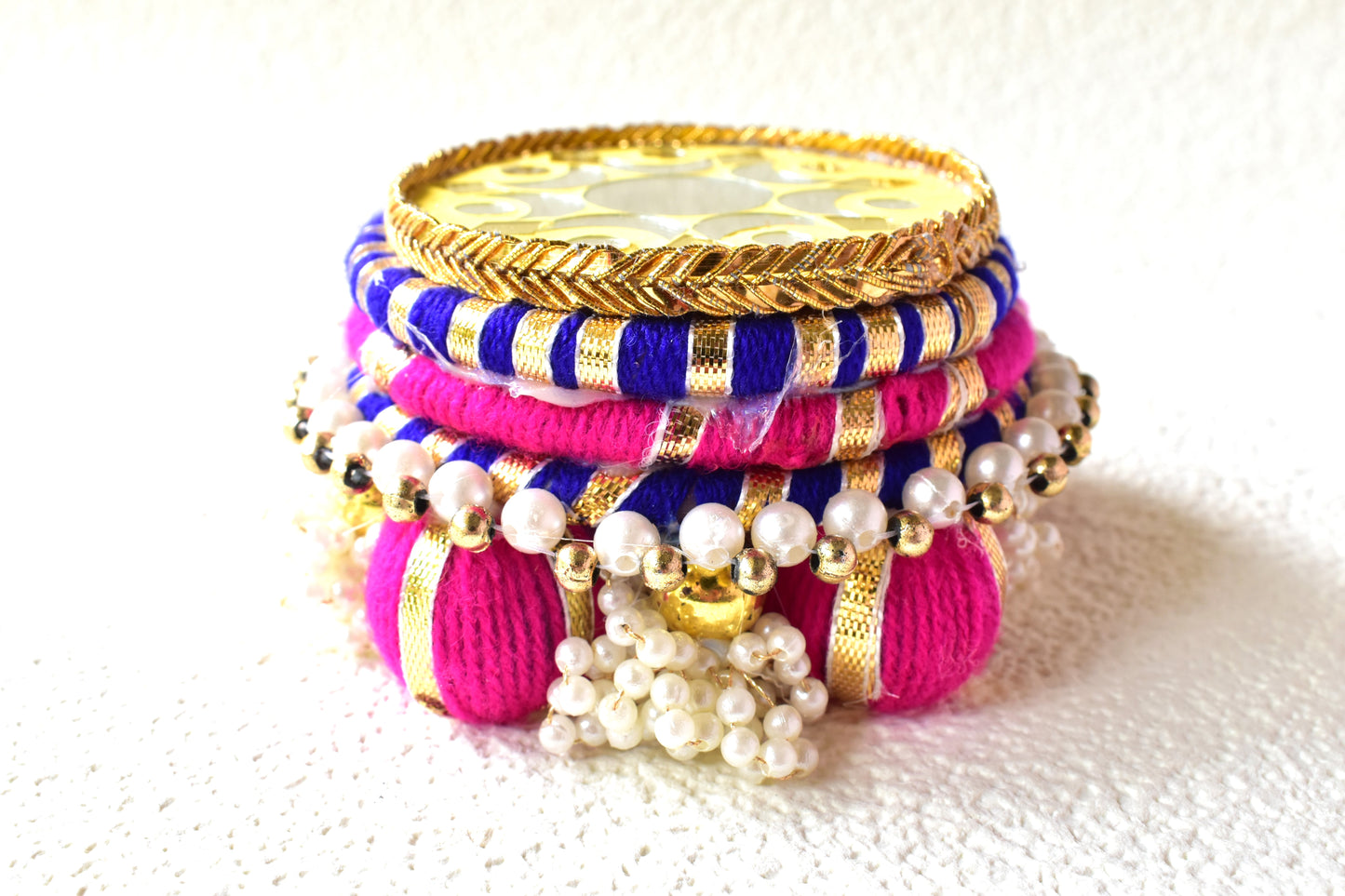 Traditional Dev Aasan for Pooja – Handmade Base for Idols & Mandir Decor