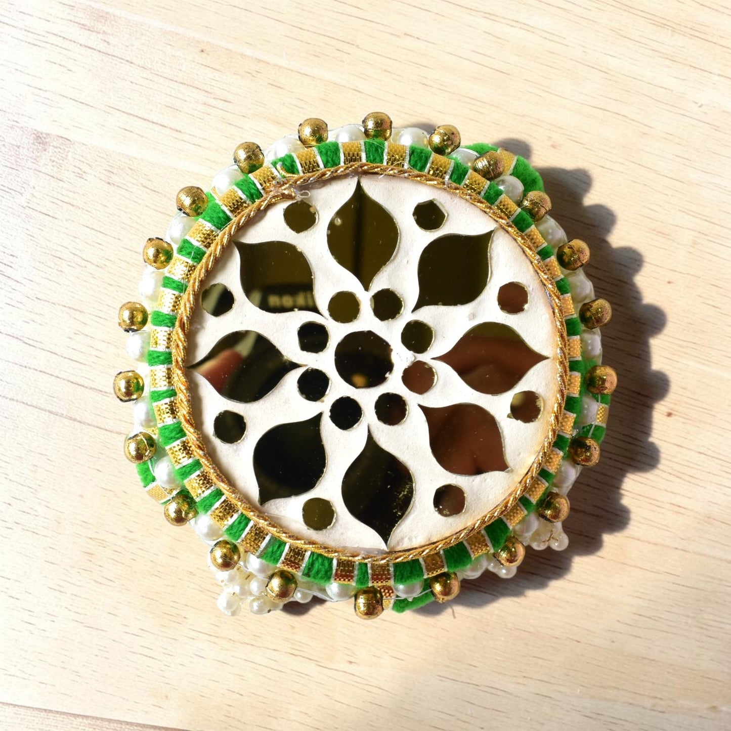 Handmade Decorative Chowki & Aasan | Traditional Indian Handicraft | Tea-Light Holder