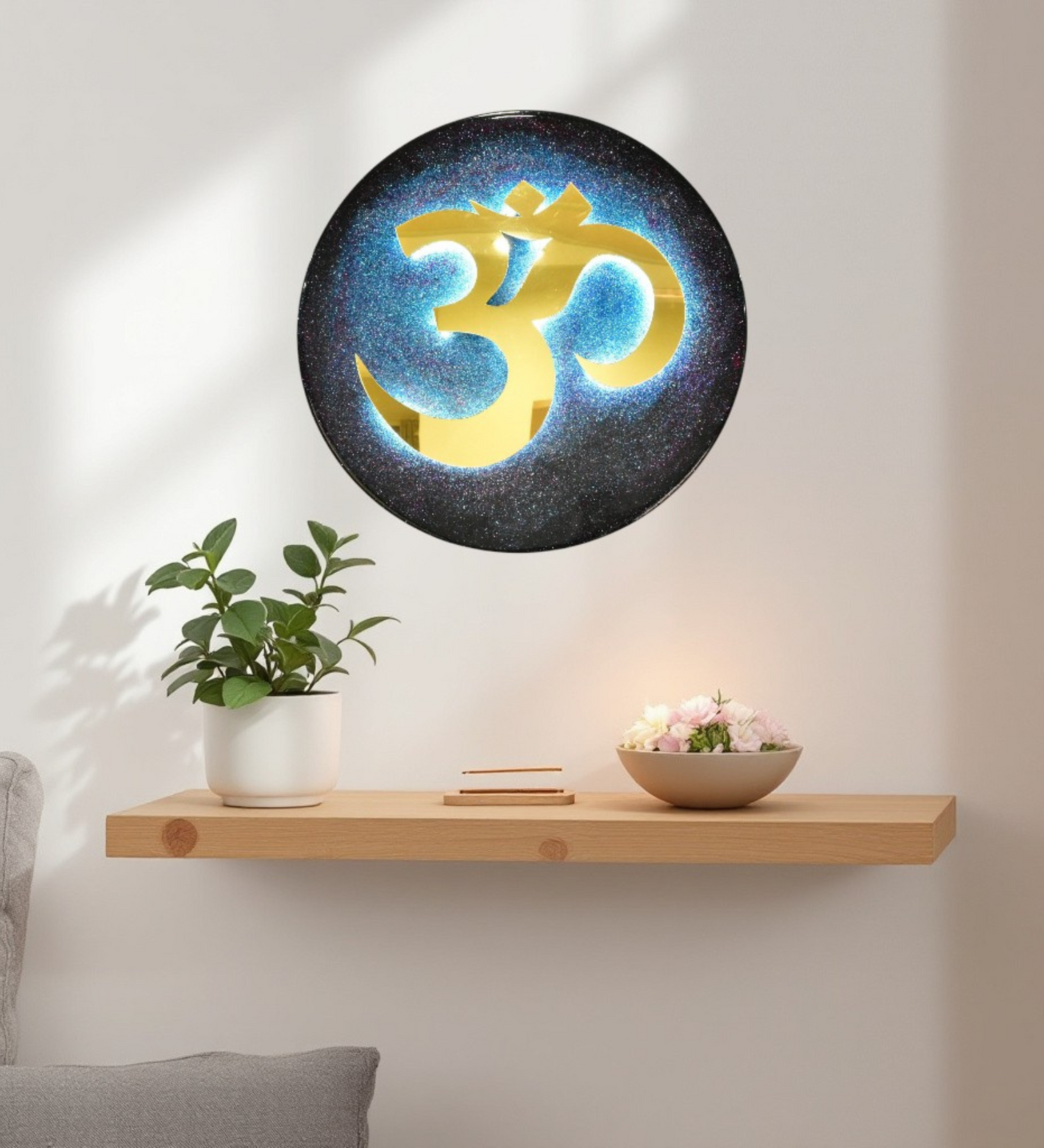 Om & Shree Frames | Sacred Indian Wall Decor – Miraayaa