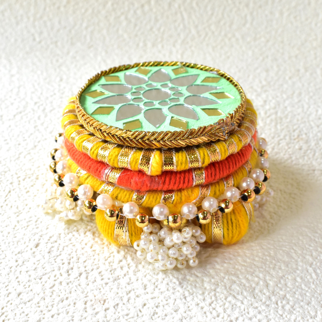 Dev Aasan for Pooja | Sacred Handcrafted Base for Idols – Miraayaa