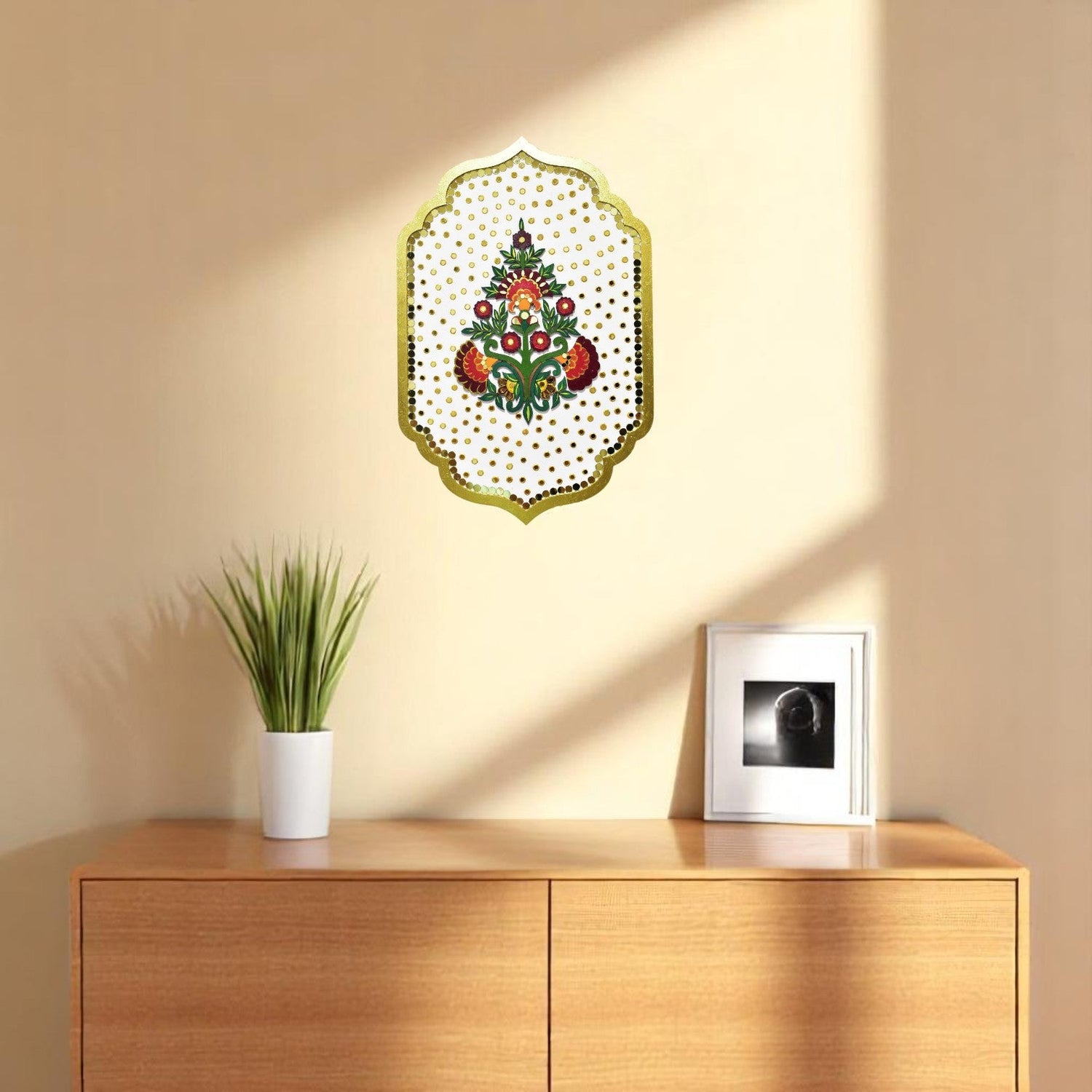 Indian Ethnic Wall Art | Royal Indian Handcrafted Art – Miraayaa