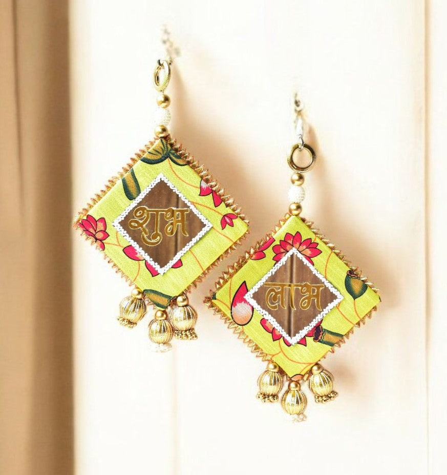 Shubh Labh Decor | Auspicious Wall Accents – Miraayaa