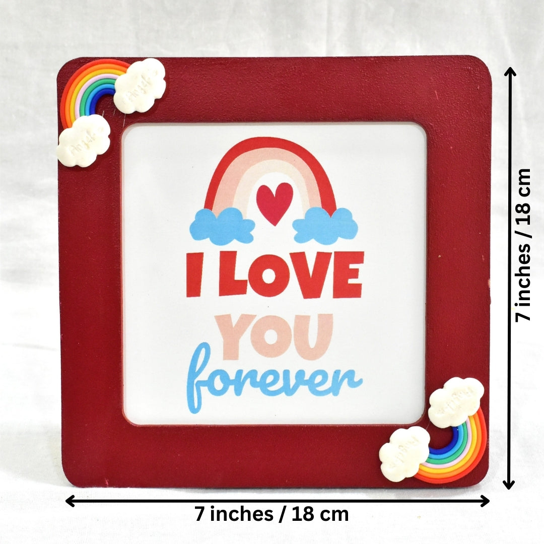 I Love You Forever Message Frame | For Your Loved Ones