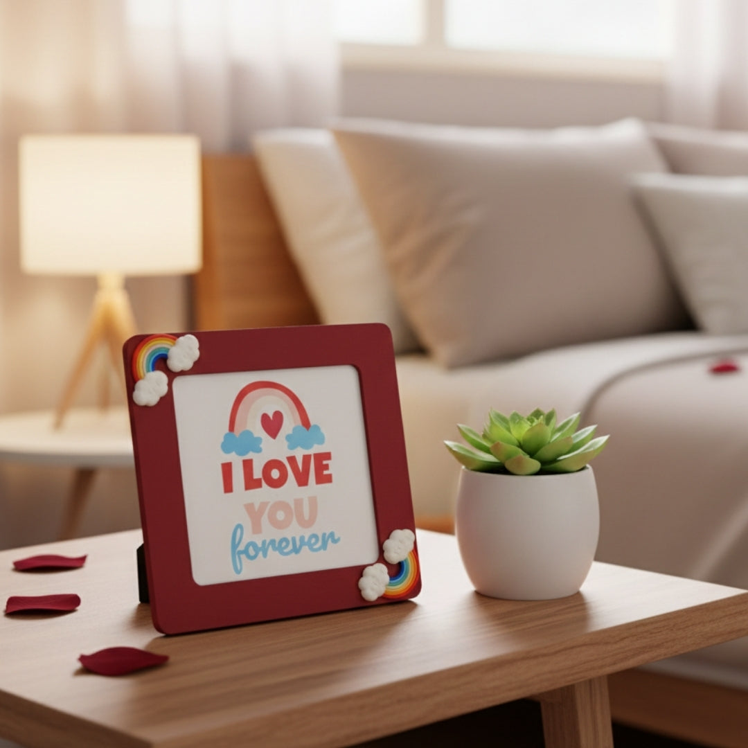 I Love You Forever Message Frame | For Your Loved Ones