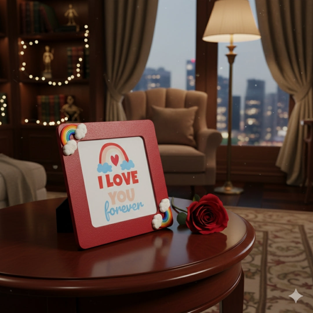 I Love You Forever Message Frame | For Your Loved Ones