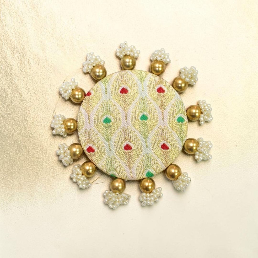 Luxury Handcrafted Decorative Platter Set for Pooja, Weddings & Festive Home Decor | Set of 5 MDF Trays