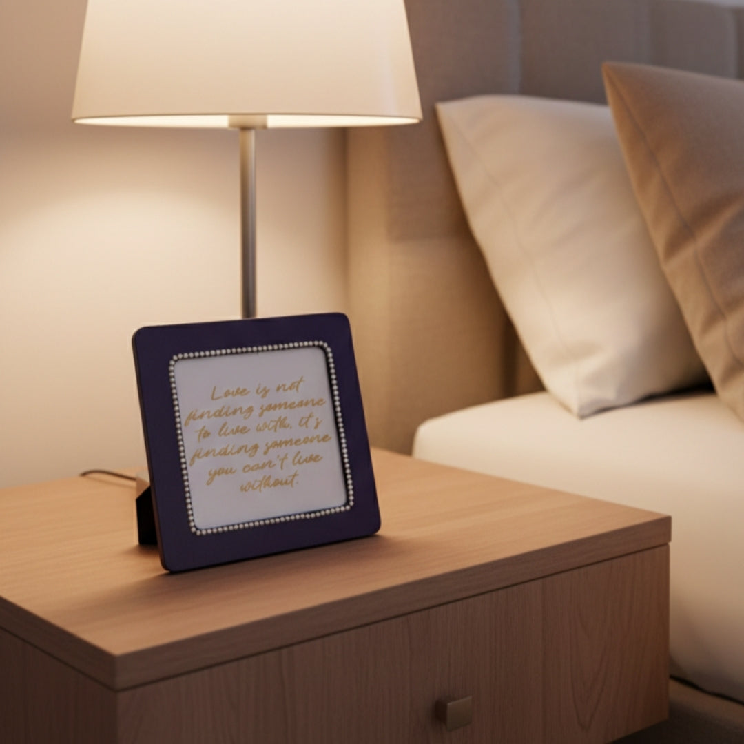 Timeless Love Quote Frame | Valentine Gift, Anniversary Gift
