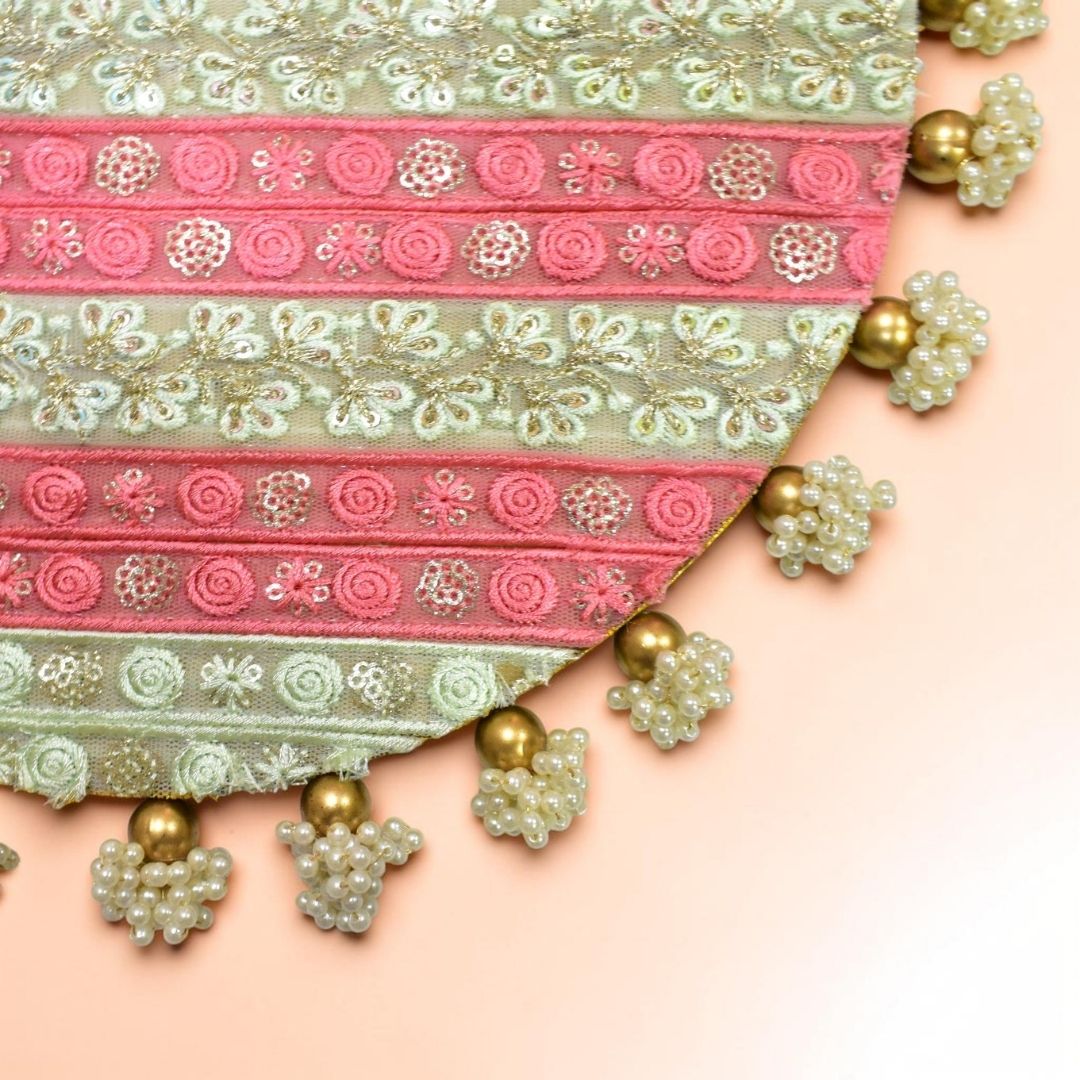 Luxury Handcrafted Decorative Platter Set for Pooja, Weddings & Festive Home Decor | Set of 5 MDF Trays
