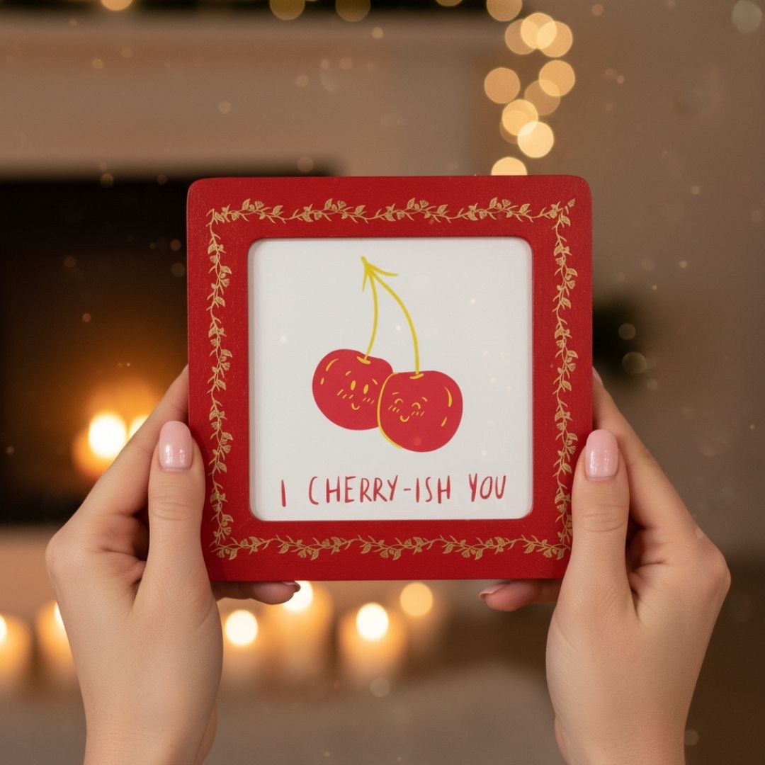 I Cherish You Message Frame | Valentines, Anniversary, Birthday Gift