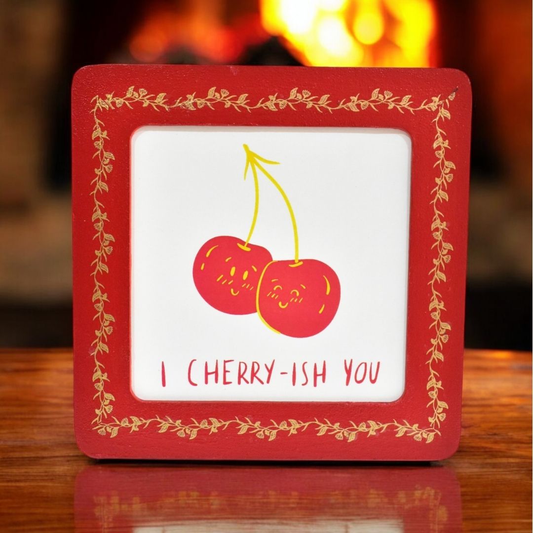 I Cherish You Message Frame | Valentines, Anniversary, Birthday Gift