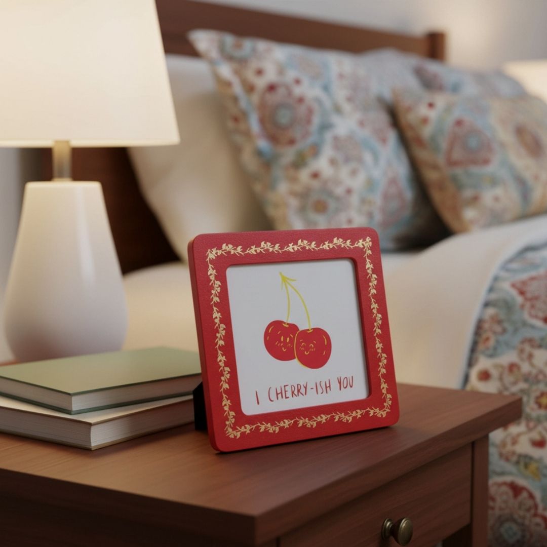 I Cherish You Message Frame | Valentines, Anniversary, Birthday Gift