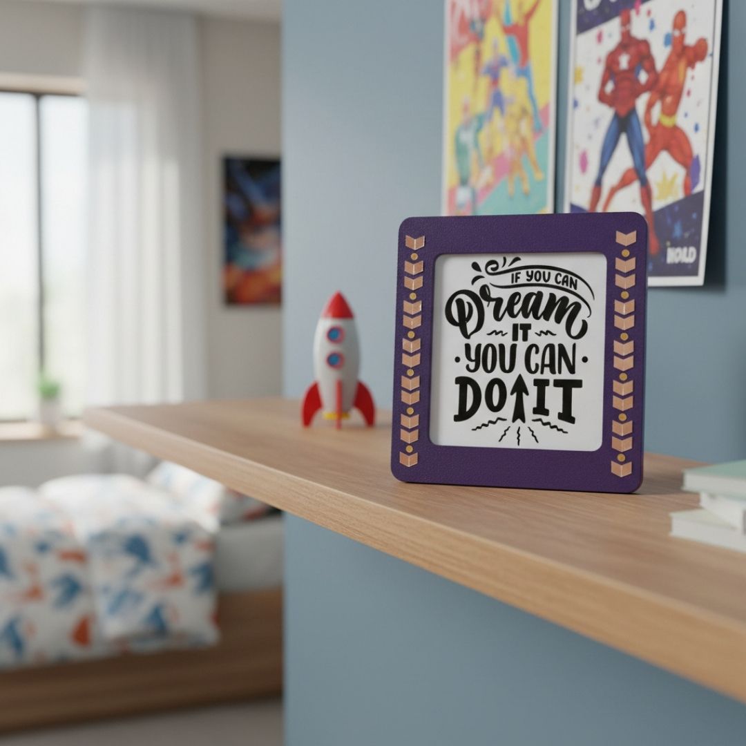 Motivational Quote Frame for Home & Office