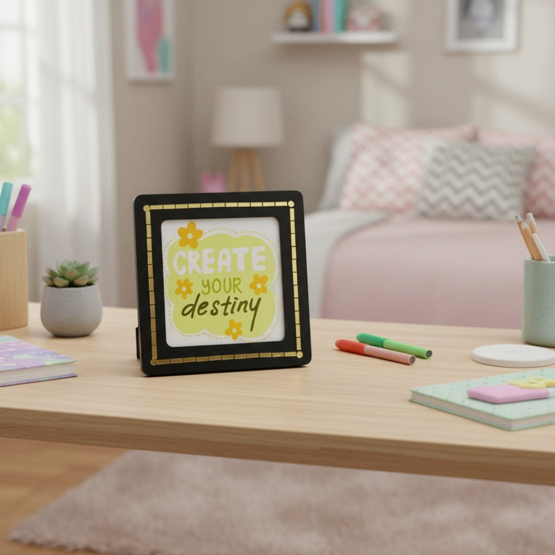 Positive Affirmation Message Frame for Home & Office