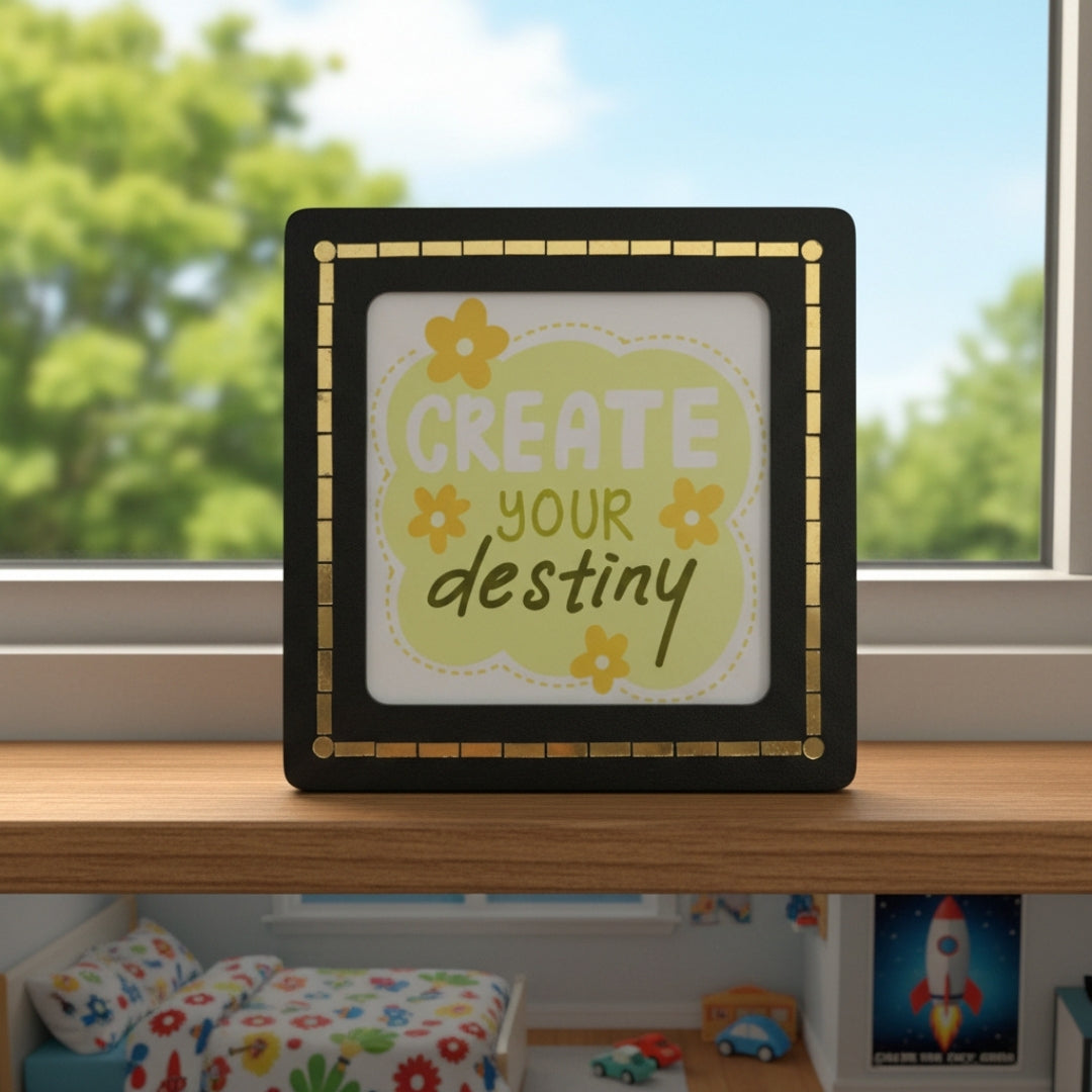 Positive Affirmation Message Frame for Home & Office