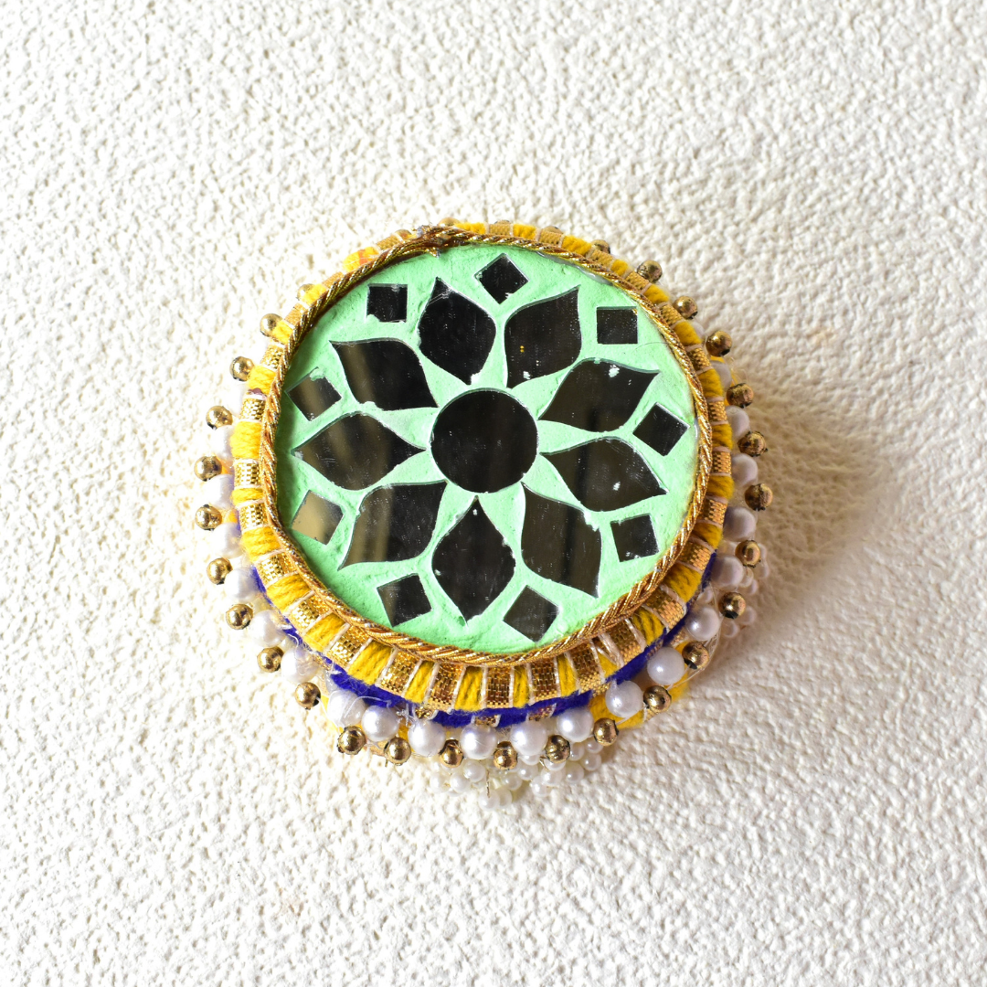 Handcrafted Dev Aasan & Chowki | Spiritual Base for Idols