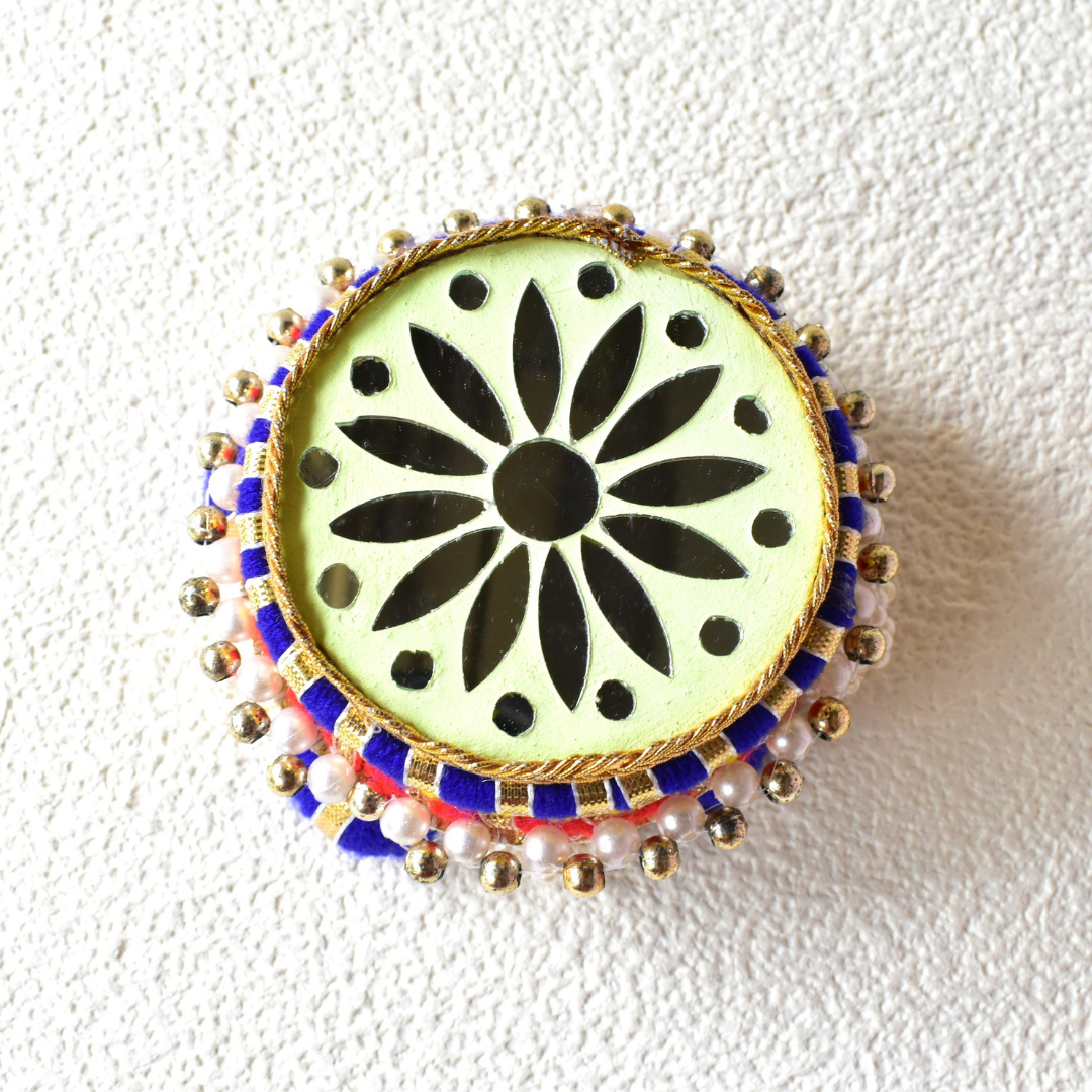 Handcrafted Dev Aasan & Chowki | Spiritual Base for Idols