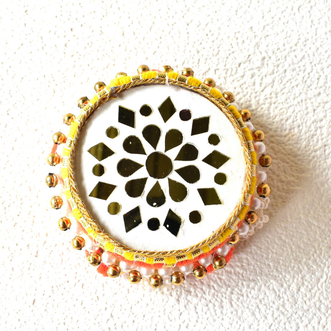 Handcrafted Dev Aasan | Spiritual Base for Idols & Pooja Decor