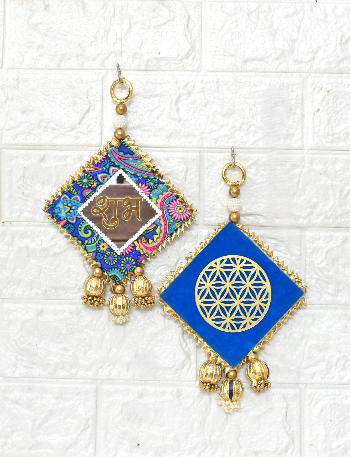 Handmade Shubh Labh Door Hanging Decor - Festival Home Decoration