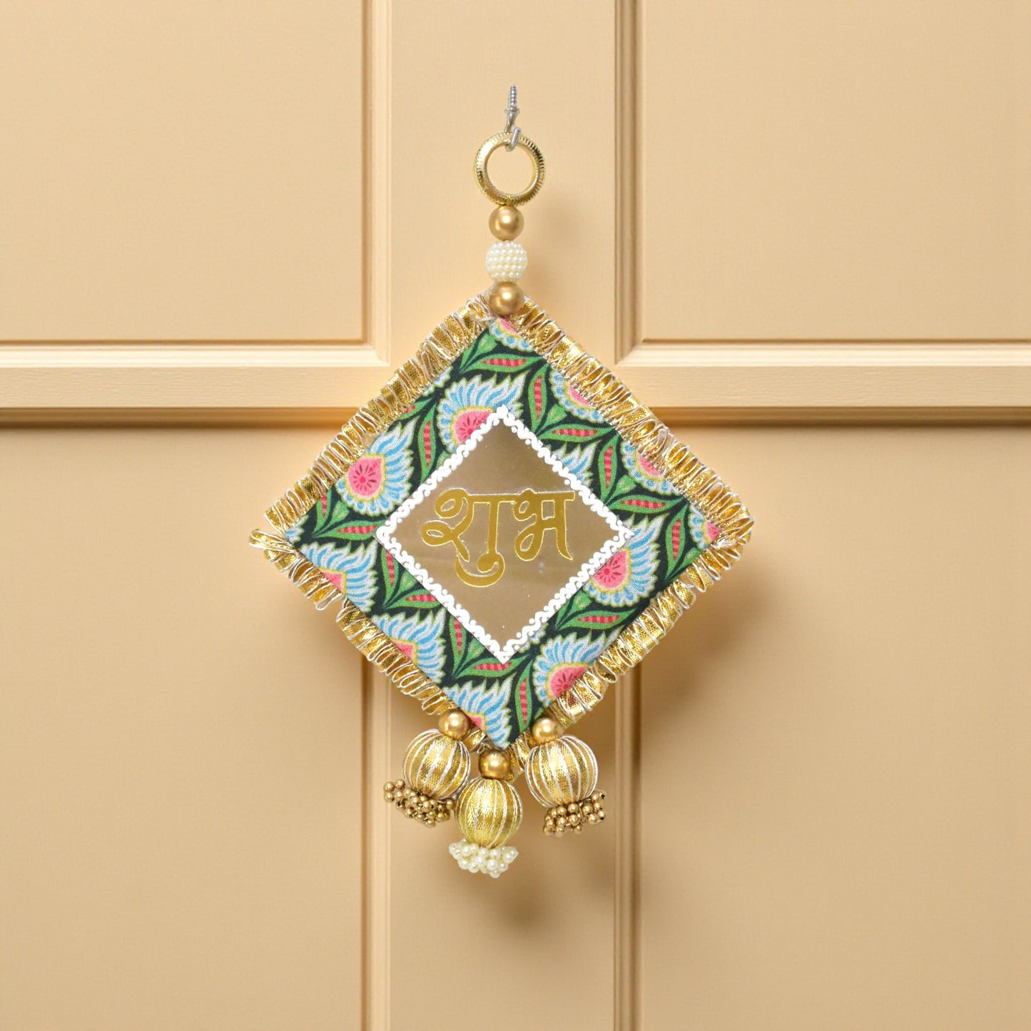 Elegant Shubh Labh Wall Decor & Door Hanging Set | Unique Pooja Room Décor