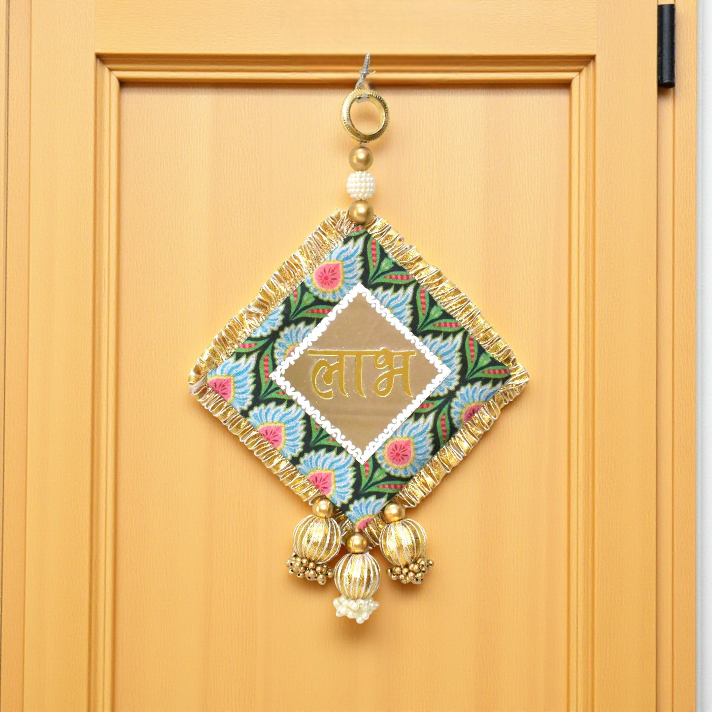 Elegant Shubh Labh Wall Decor & Door Hanging Set | Unique Pooja Room Décor