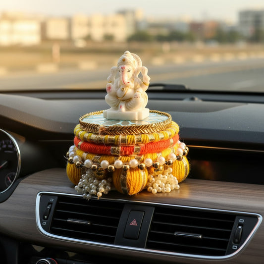 Handcrafted Decorative Chowki & Dev Aasan | Handmade Indian Idol Stand | Tea Light Holder