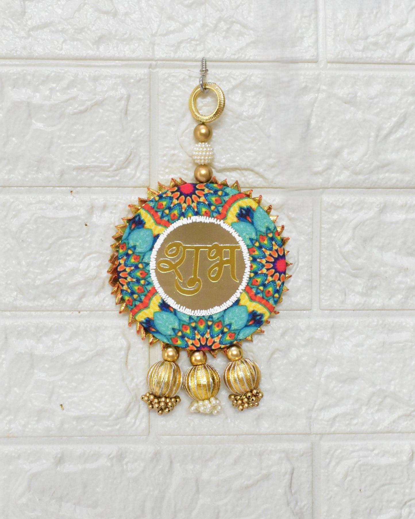 Handcrafted Shubh Labh Wall & Door Hanging Decor for Housewarming, Diwali, Navratri, Weddings