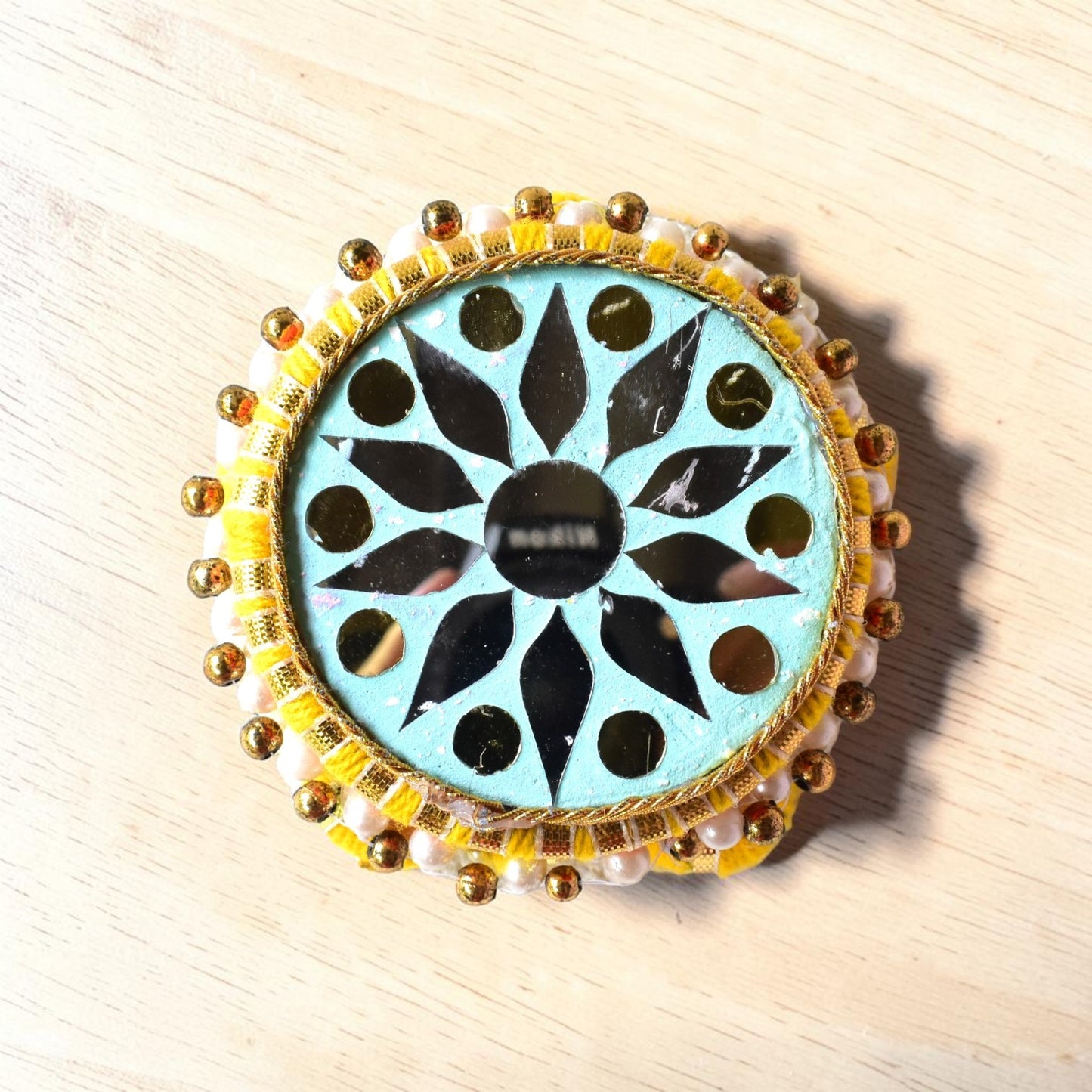 Indian Ethnic Dev Aasan & Chowki | Artisanal Idol Stand | Tea-Light Holder