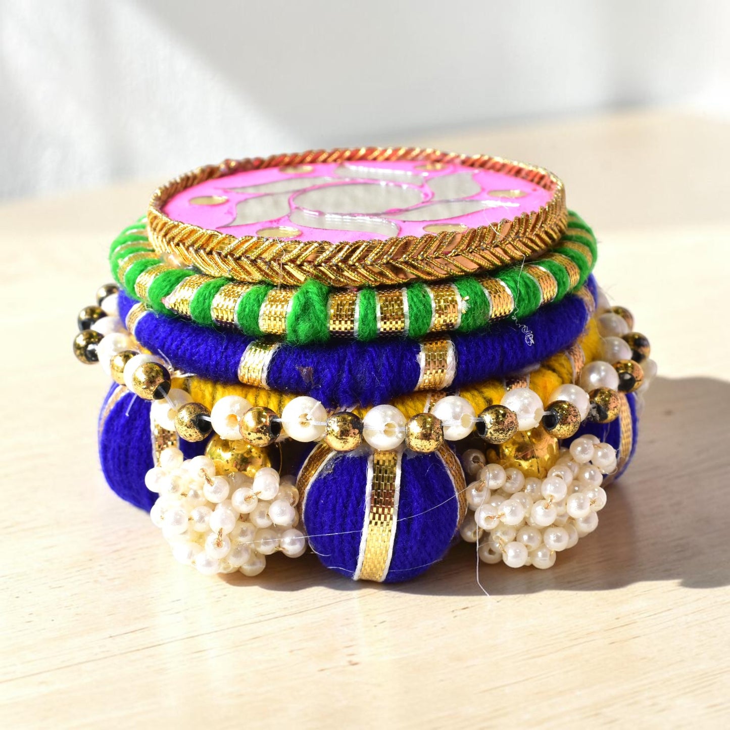 Handmade Decorative Chowki & Aasan | Traditional Indian Handicraft