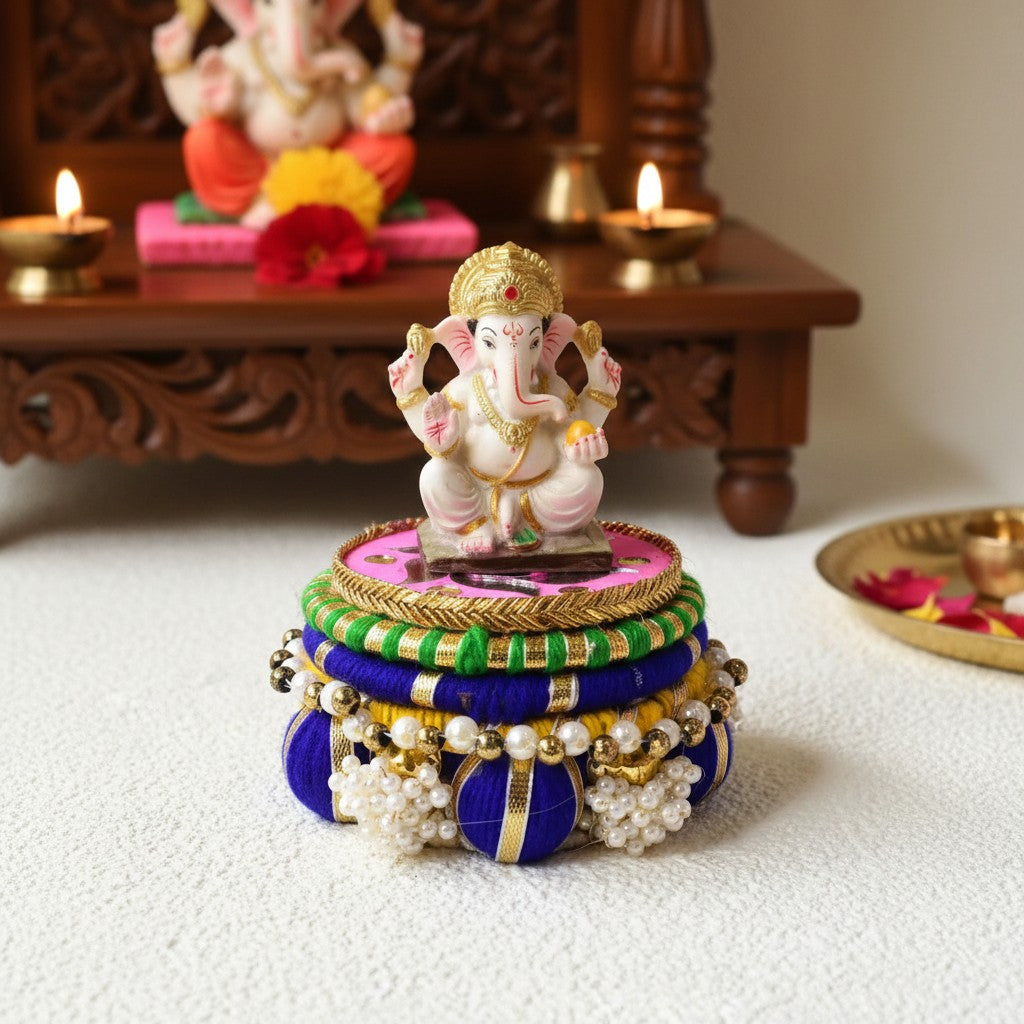 Handmade Decorative Chowki & Aasan | Traditional Indian Handicraft