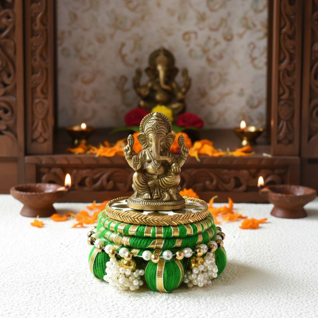 Idol stand, Tea Light Holder, Diwali Decor, Housewarming Gift