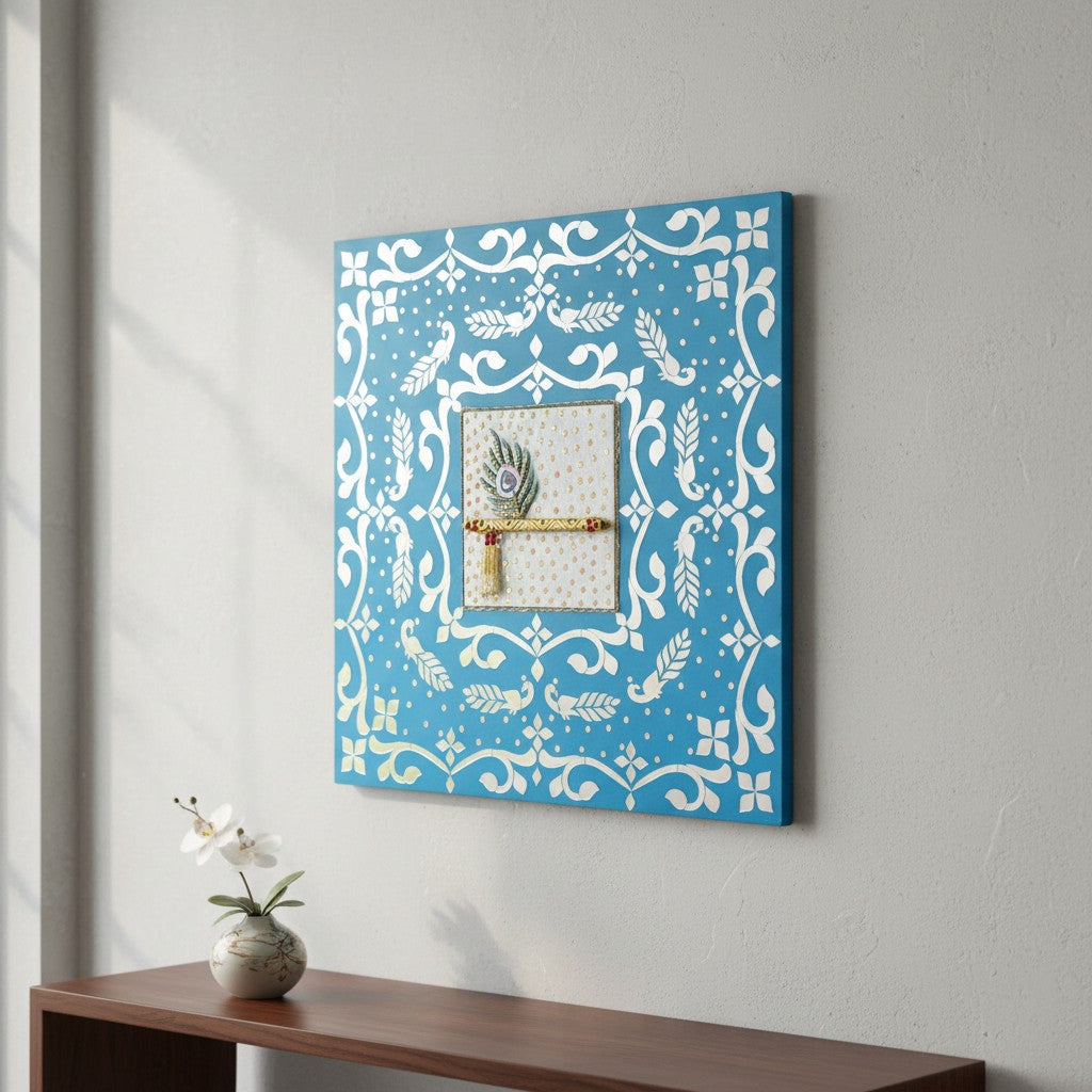 Side angle of Wall Frame in living room