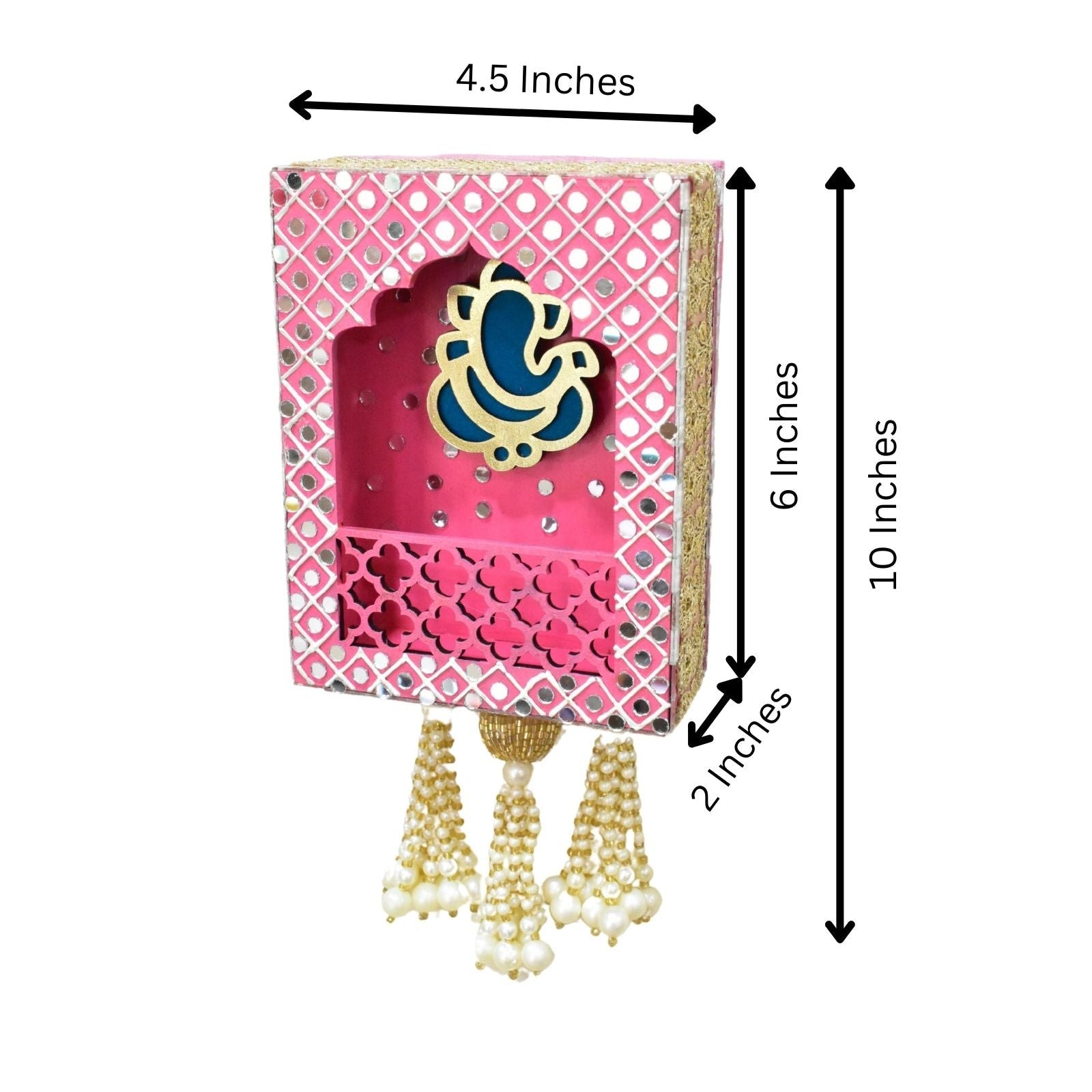 Dimensions of jharokha wall art